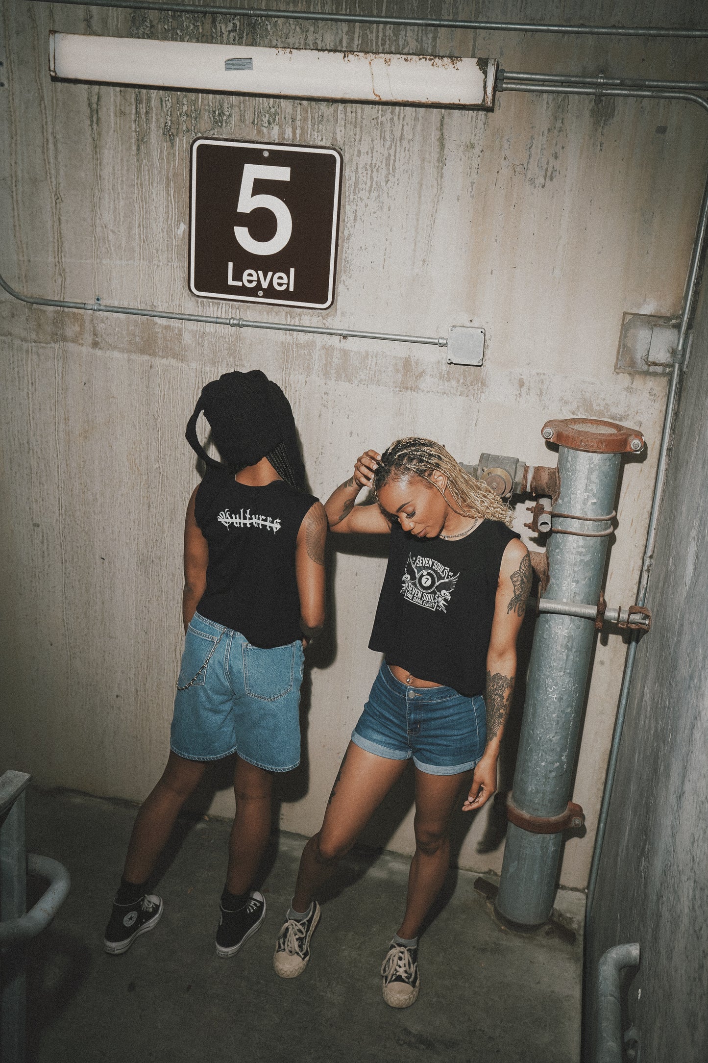 SEVEN SOULS CROP TANK